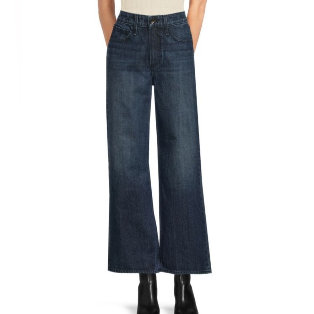 Rag and bone Women's Wide-Leg Blue Jeans